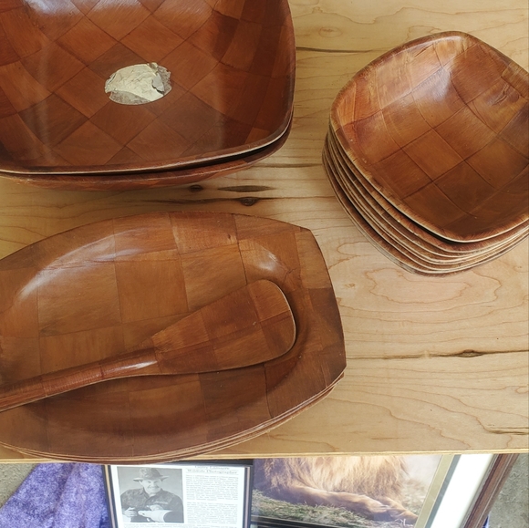 Natural Earth Bamboo Kitchen Bamboo Salad Bowls Poshmark